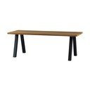 Iš medienos masyvo sodo valgomojo stalas 81x210 cm Tablo – WOOOD