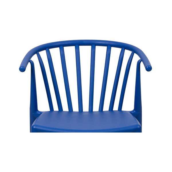 Mėlynos spalvos plastikinė sodo kėdė Capri – Bonami Essentials-image-4