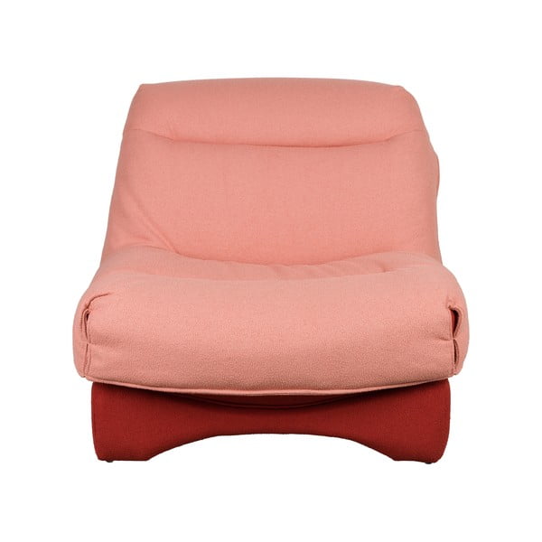 Raudonos spalvos/rožinės spalvos krėslas Twister – White Label-image-2