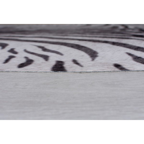 Baltai juodas sintetinis kailis 195x155 cm - Flair Rugs-image-4