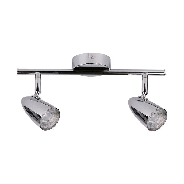 Lubinis šviestuvas sidabrinės spalvos LED 30x8 cm su metaliniu gaubtu Liberty – Candellux Lighting