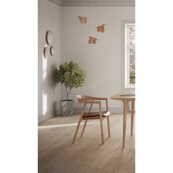 Iš ąžuolo medienos statulėlė (aukštis 11,5 cm) Tica – Gazzda-image-1