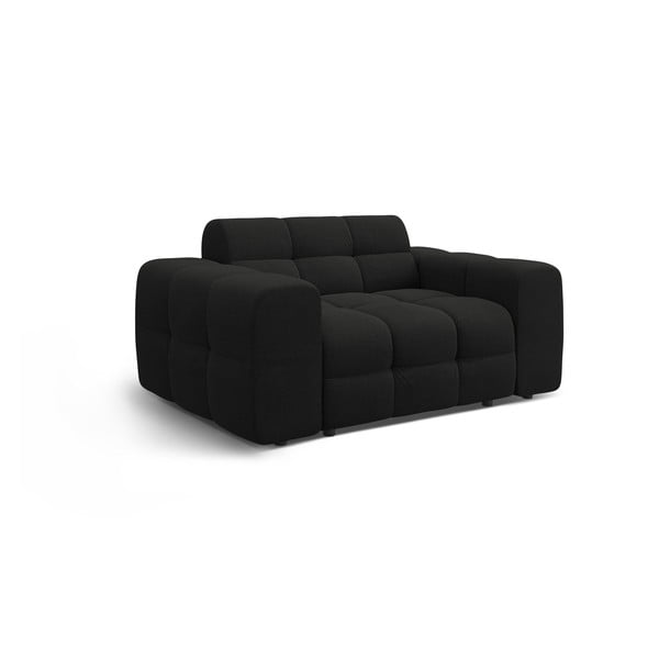 Juodos spalvos sofa 156 cm Kendal – Micadoni -image-3