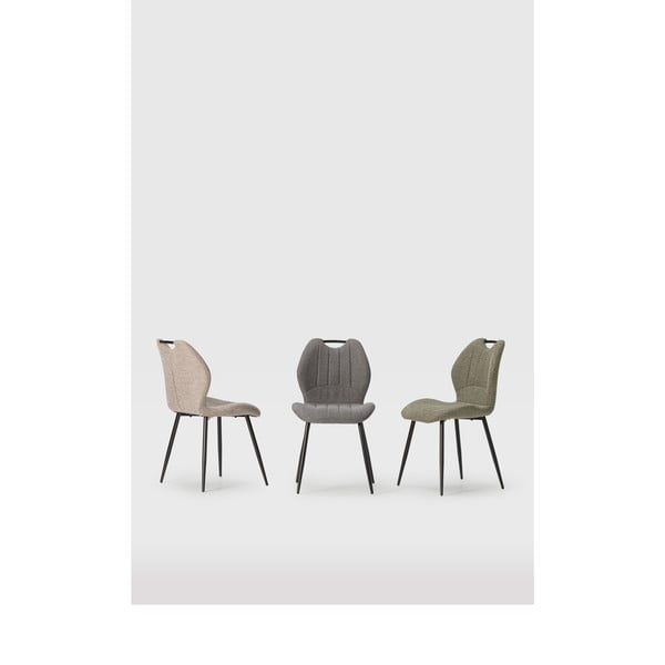 Valgomojo kėdės žalios spalvos 4 vnt. Muli – Marckeric-image-1