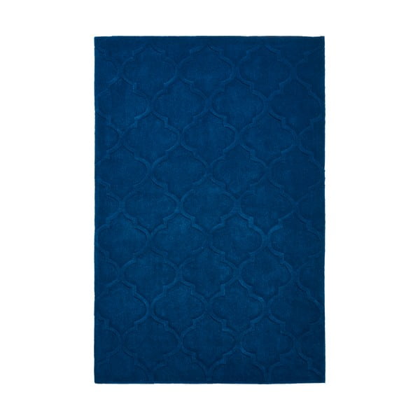 Mėlynas kilimas Think Rugs Hong Kong Simple Hammam, 150 x 230 cm