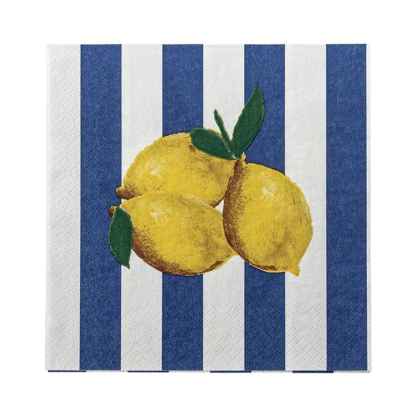 Iš popieriaus servetėlės 20 vnt. 33x33 cm Limone – Bloomingville