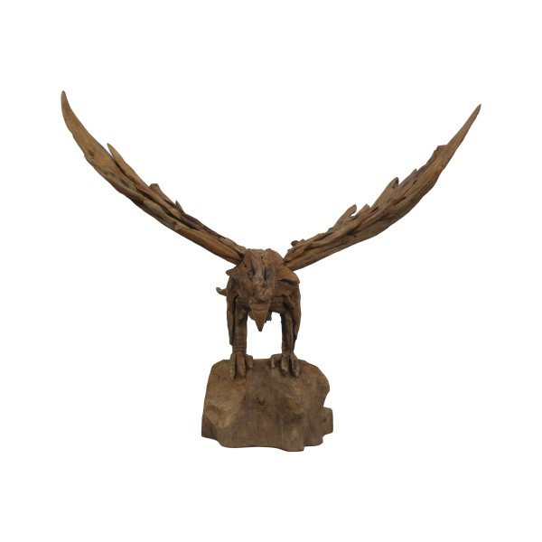 Medinė statula - erelis - HSM collection-image-1