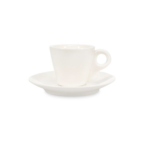 Baltos spalvos iš porceliano lėkštutė ø 12,5 cm Barista – BonBistro-image-2