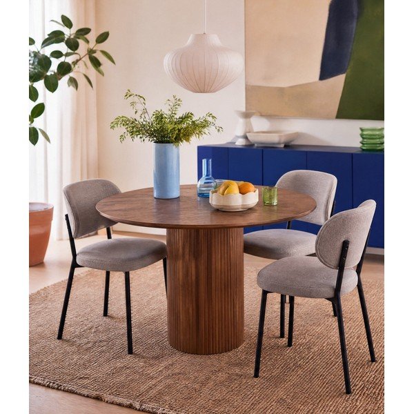 Valgomojo kėdė smėlio spalvos Fowler – Unique Furniture-image-1