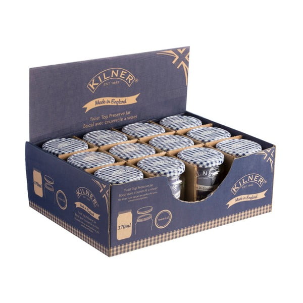 Stiklinis indelis Kilner Round, 370 ml-image-1