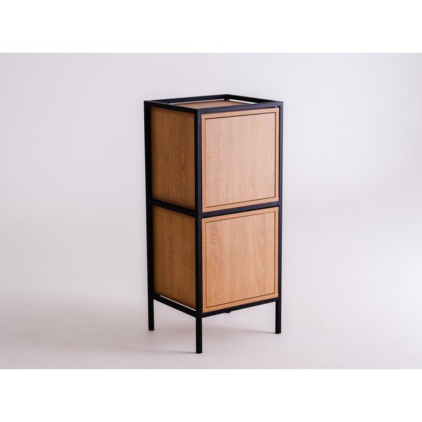 Juoda ąžuolo dekoro spintelė 45x102 cm Skap - CustomForm-image-2