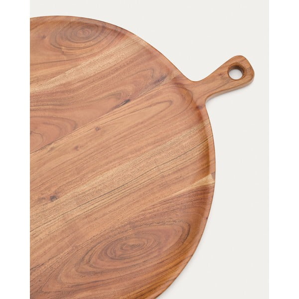 Serviravimui iš medienos pjaustymo lentelė ø 50 cm Eitene – Kave Home-image-3