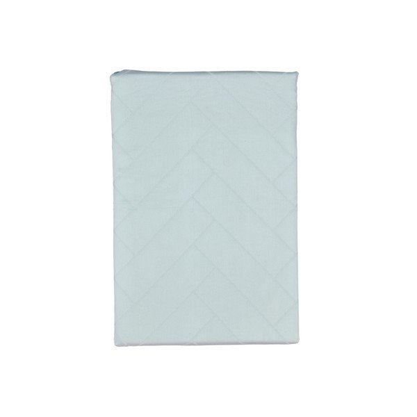 Šviesiai mėlynos spalvos iš damasko viengulė/itin ilga patalynė 140x220 cm Tiles – Södahl-image-4