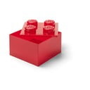 Raudonos spalvos iš plastiko vaikiška daiktadėžė 25x25x18 cm – LEGO®