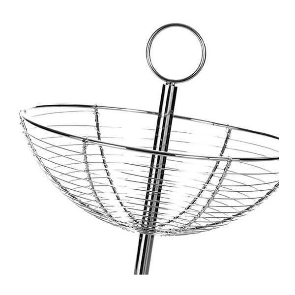 Dviejų pakopų metalinis stovas Casa Selección Baker, aukštis 41 cm-image-2