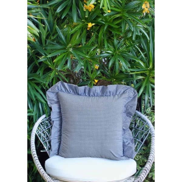 Iš medvilnės dekoratyvinis pagalvės užvalkalas 45x45 cm Ruffled – Mila Home-image-1