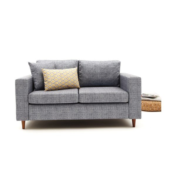 Sofa šviesiai pilkos spalvos 154 cm Step – Balcab Home