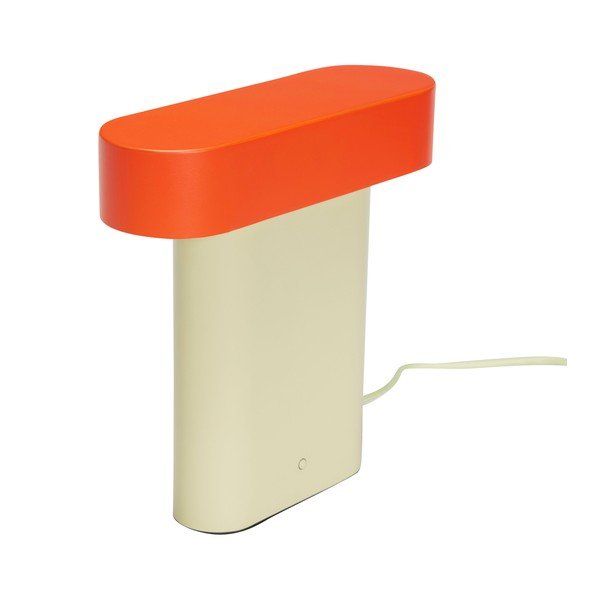 Stalinis šviestuvas oranžinės spalvos/smėlio spalvos (aukštis 25 cm) Sleek – Hübsch-image-4