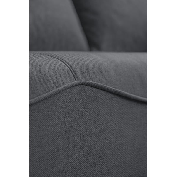 Tamsiai pilka kampinė sofa-lova (U formos) Homely Tommy - Miuform-image-3