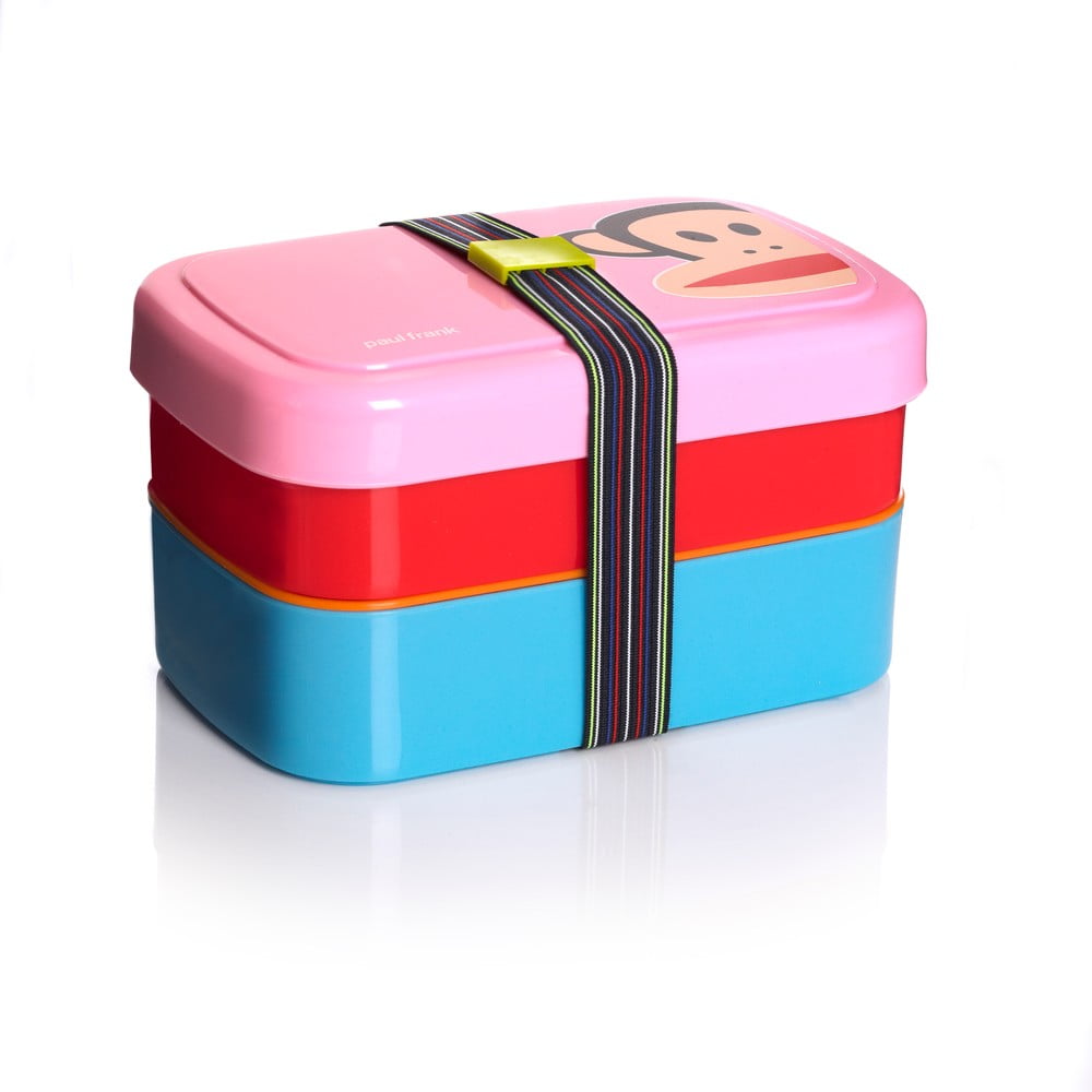 LEGO® Paul Frank dvivietė užkandžių dėžutė, rožinė