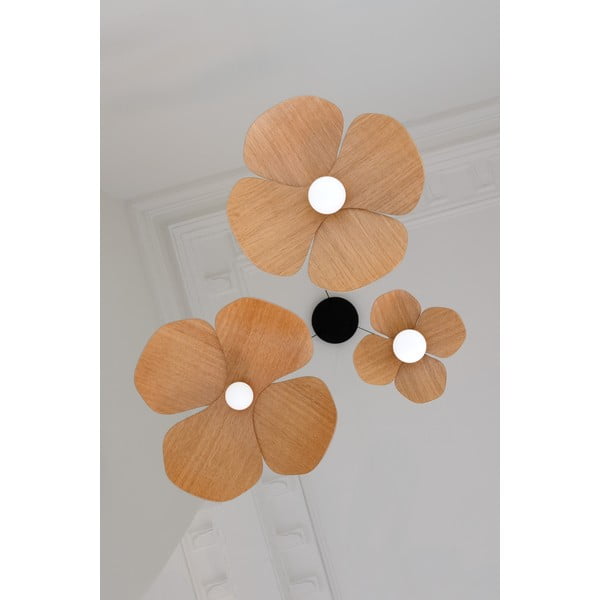 Iš ąžuolo masyvo šviestuvo gaubtas natūralios spalvos ø 28 cm Forget Me Not – UMAGE-image-2