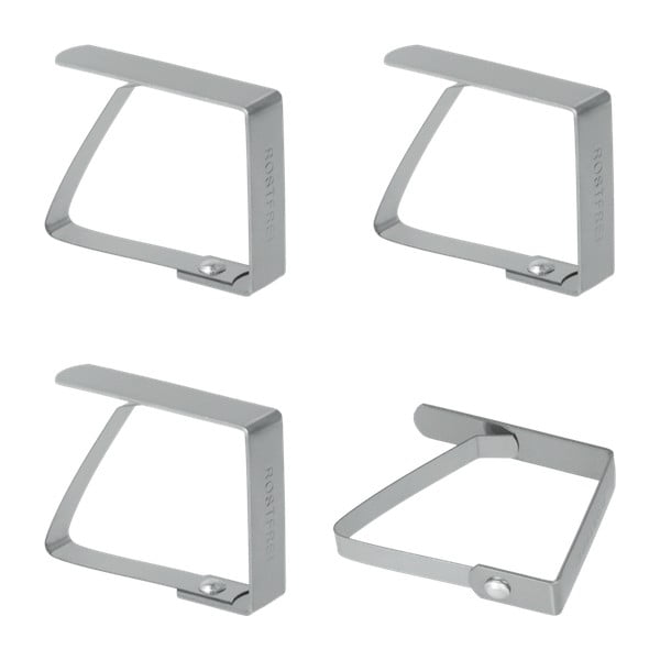 Iš metalo staltiesės segtukai komplekte 4 vnt. – Metaltex-image-1