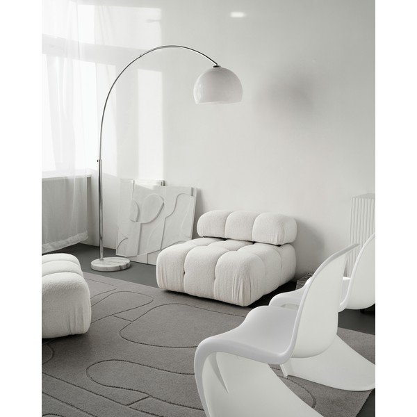 Iš vilnos kilimas pilkos spalvos 133x190 cm Morphic – Agnella-image-2