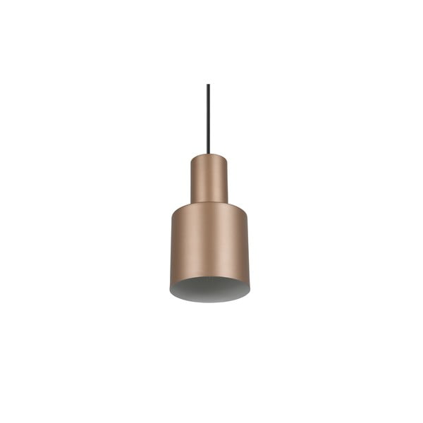 Kabantis šviestuvas rudos spalvos ø 12 cm su metaliniu gaubtu Agudo – Trio-image-4