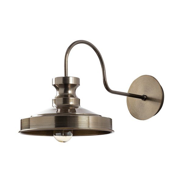 Žalvario spalvos sieninė lempa ø 22 cm Kiruna – Opviq lights