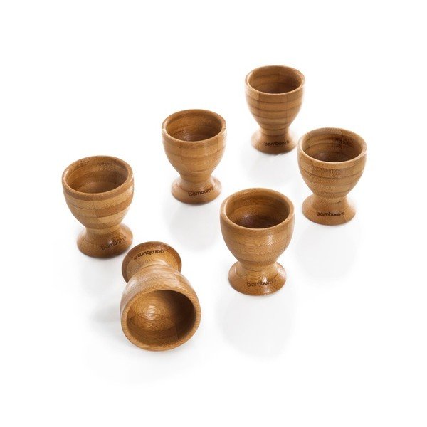 6 bambukinių puodelių kiaušiniams rinkinys Bambum Tickle-image-1