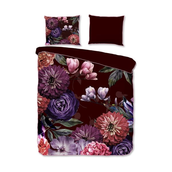 Ekologiškos medvilnės viengulė patalynė Descanso Gerbera, 140 x 220 cm