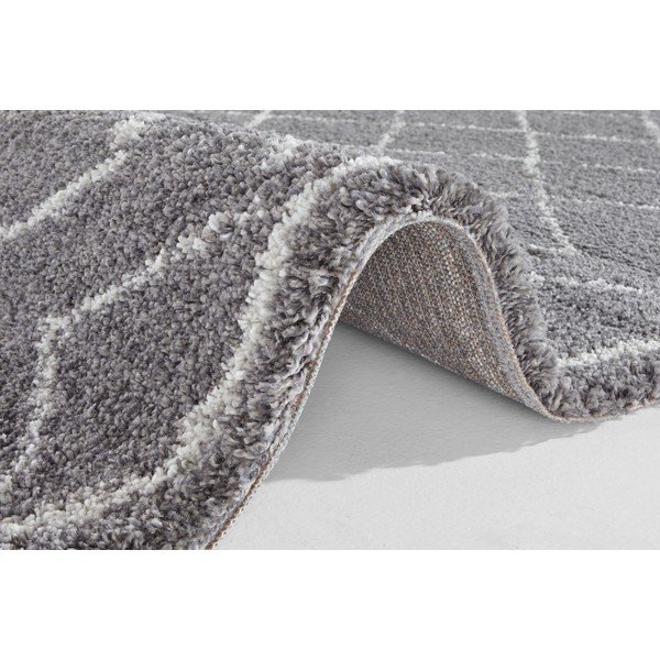 Pilkas kilimas Mint Rugs Loft, 80 x 150 cm-image-1