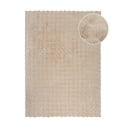 Sintetinė oda ir kailis kreminės spalvos 80x150 cm Waffle Faux Fur – Flair Rugs