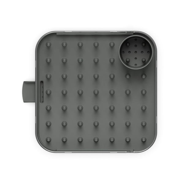 Reguliuojamas iš nerūdijančio plieno kiaurasamtis pilkos spalvos 35x39 cm Duo – Joseph Joseph-image-4