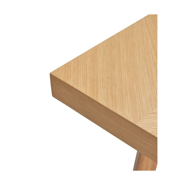 Valgomojo stalas iš ąžuolo 80x160 cm Herringbone – Hübsch-image-3