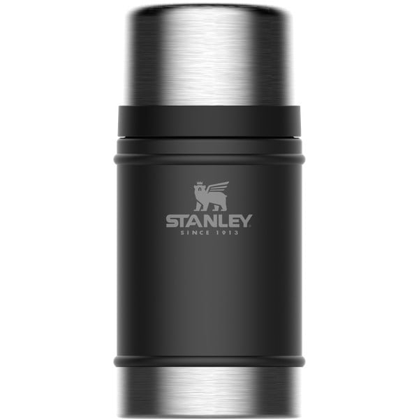 Juodos spalvos iš nerūdijančio plieno maistui termosas 700 ml Legendary Classic Black – Stanley-image-3