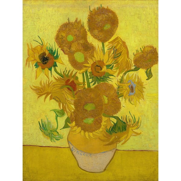 Paveikslo reprodukcija 30x40 cm Sunflowers, Vincent van Gogh – Fedkolor