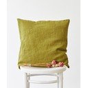 Iš lino dekoratyvinis pagalvės užvalkalas 50x50 cm Moss Green – Linen Tales
