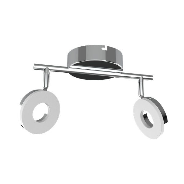 Lubinis šviestuvas blizgios sidabrinės spalvos LED 27x16 cm Thema – Candellux Lighting-image-3