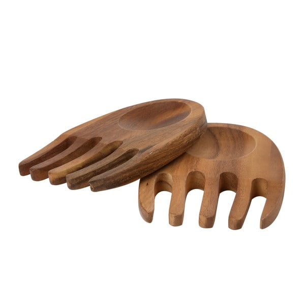 T&G Woodware Tuscany akacijos medienos salotų stalo įrankiai