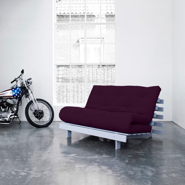 Kintama sofa "Karup Roots" Baltos / violetinės spalvos slyva-image-1