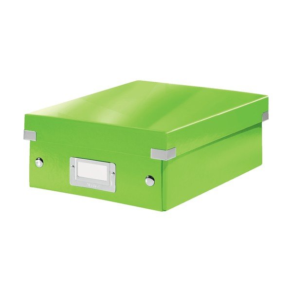 Žalios spalvos dėžutė su organizatoriumi Click&Store - Leitz-image-2