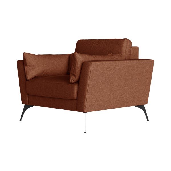 Oranžinės spalvos krėslas Marie Claire Home Susan-image-3