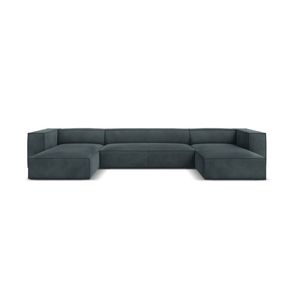 Benzino/pilkos spalvos kampinė sofa (U formos) Madame - Windsor & Co Sofas