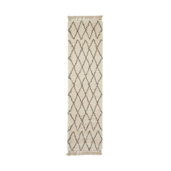 Kilimas kreminės spalvos 60x230 cm Boho – Think Rugs