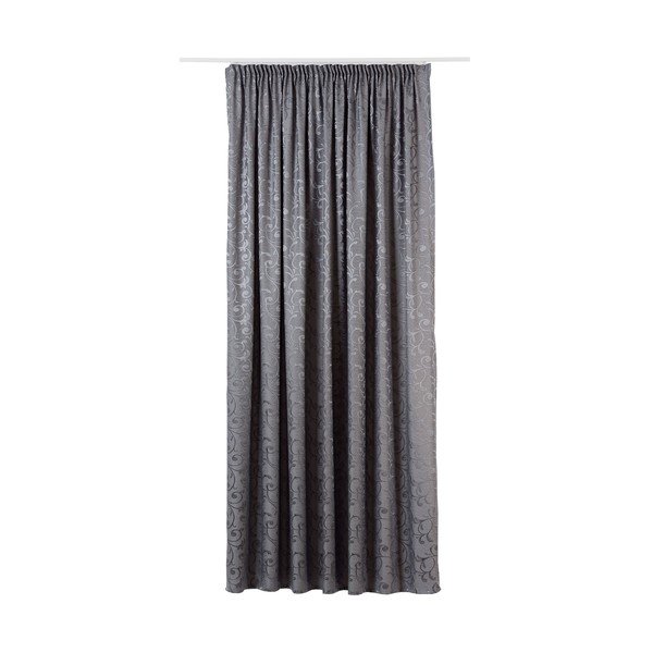 Iš žakardo užuolaida pilkos spalvos 210x245 cm Glory – Mendola Fabrics