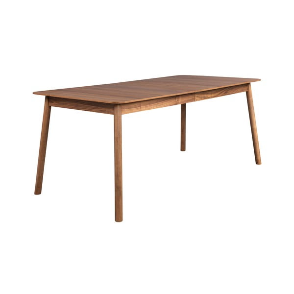 Prailginamas valgomojo stalas su riešutmedžio dekoro stalviršiu 90x180 cm Glimps – Zuiver-image-4
