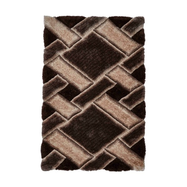 Rankų darbo kilimas tamsiai rudos spalvos 150x230 cm Noble House – Think Rugs