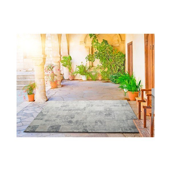 Baltas lauko kilimas "Universal Betty White Marro", 135 x 190 cm-image-1