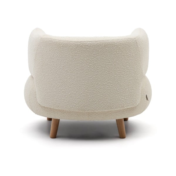 Krėslas kreminės spalvos Luisa – Kave Home-image-4
